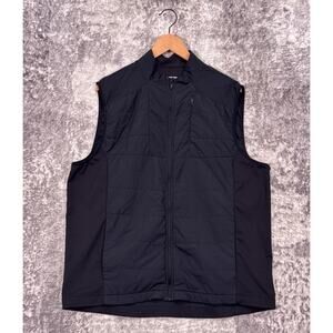 Brooks Shield Hybrid Running Vest XL Mens Black Full Zip